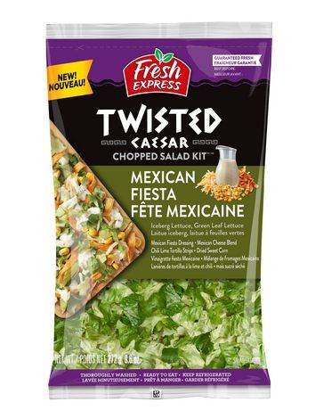 Fresh Express Mexican Fiesta Twisted Caesar Chopped Salad Kit
