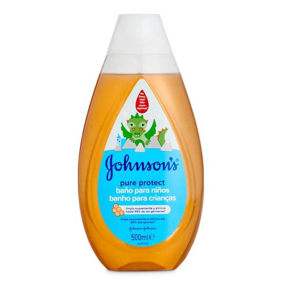 Gel de baño pure protect Johnson bote 500 ml