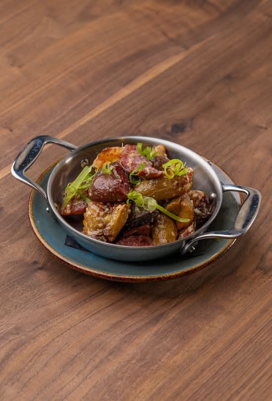 Side Ripped Fingerling Potatoes