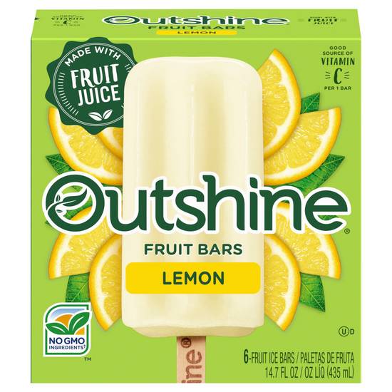 Outshine Lemon Fruit Bars(6 Ct)