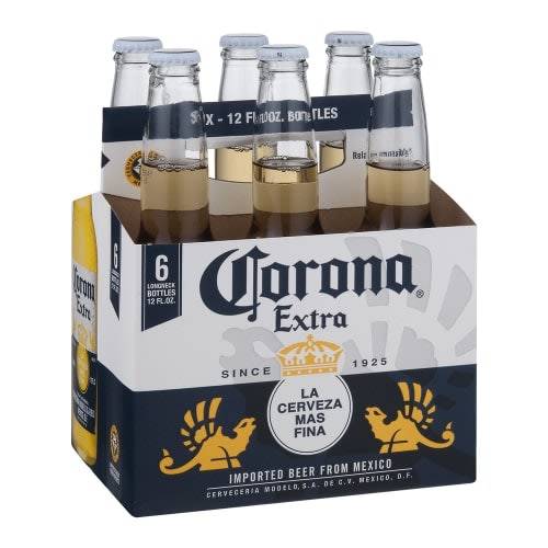 Corona · Extra Mexican Pilsner Beer (6 x 12 fl oz)
