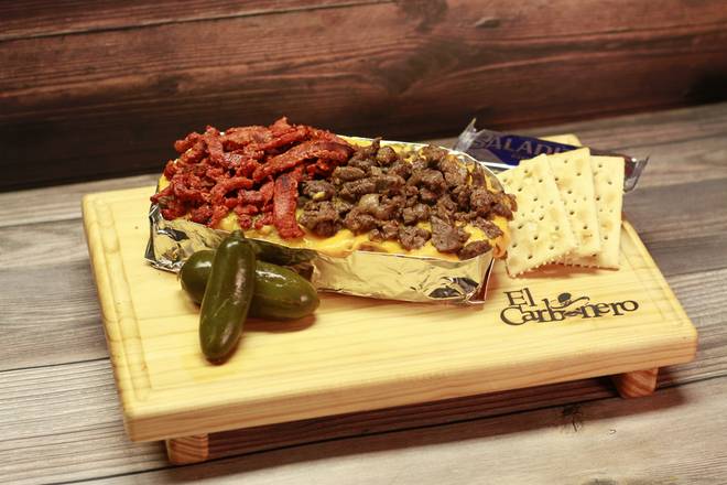 Papa Asada Con Carne