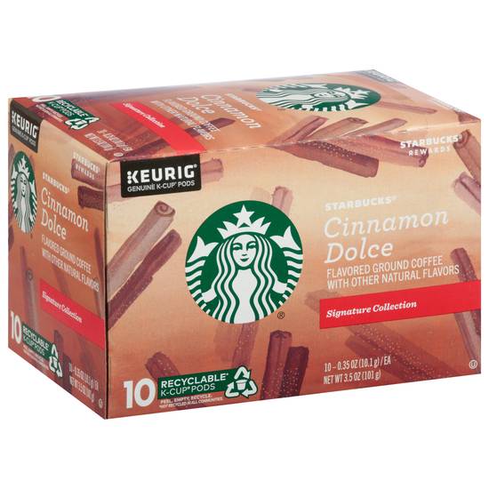 Starbucks Cinnamon Dolce Ground Coffee (10 ct, 0.35 oz)