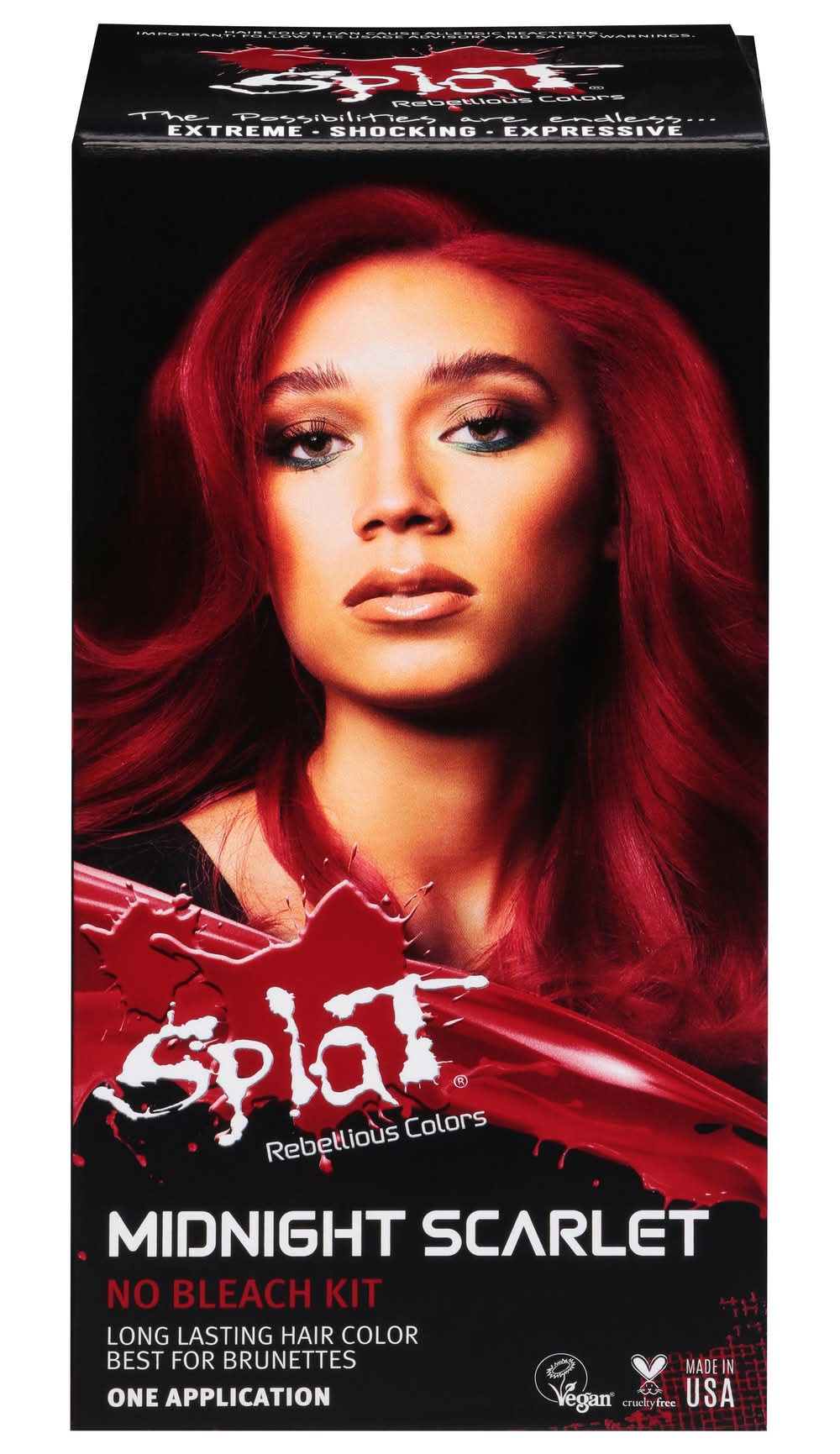 Splat Midnight Scarlet Long Lasting Hair Color