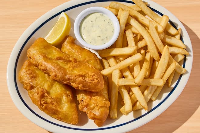 Crispy Fish & Fries Platter