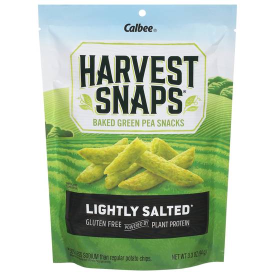 Harvest Snaps Lightly Salted Baked Green Pea Snack
