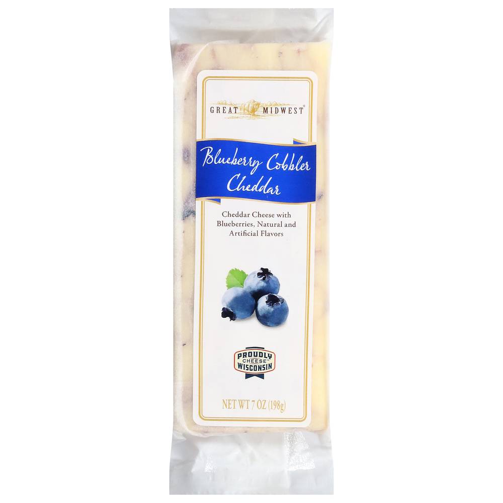 Great Midwest Blueberry Cobbler Cheddar Cheese (7 oz)