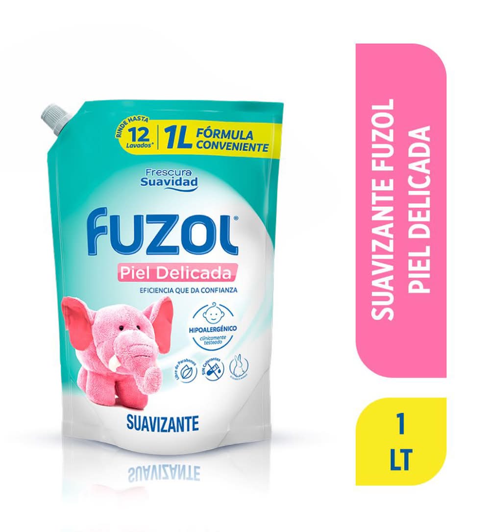 Fuzol · Suavizante hipoalergénico para ropa piel delicada doypack (1 L)