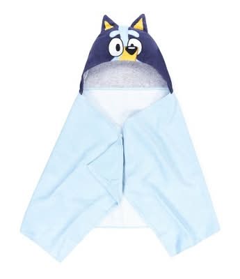 BLUEY Kid's Hooded Towel, 51x22 In.