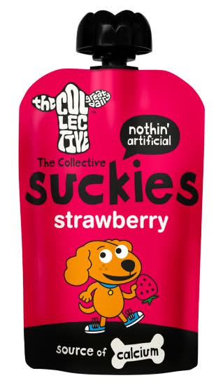 The Collective Strawberry, Suckies Yoghurt (90g)