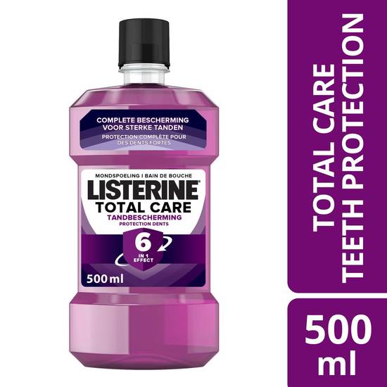 Listerine Total Care 6in1 Bain de Bouche Clean Mint 500 ml