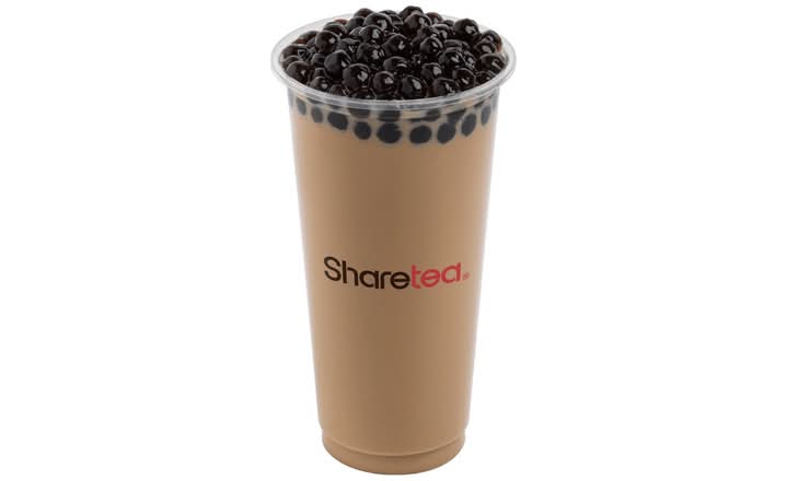 Milk Tea Ice Blended W/ Pearls (Boba)