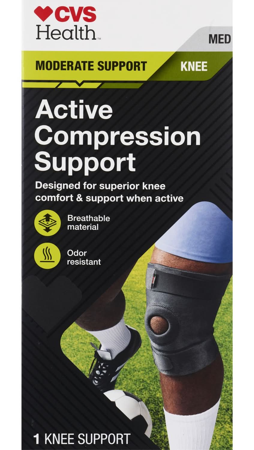 Cvs Active Compression Knee Support, Med