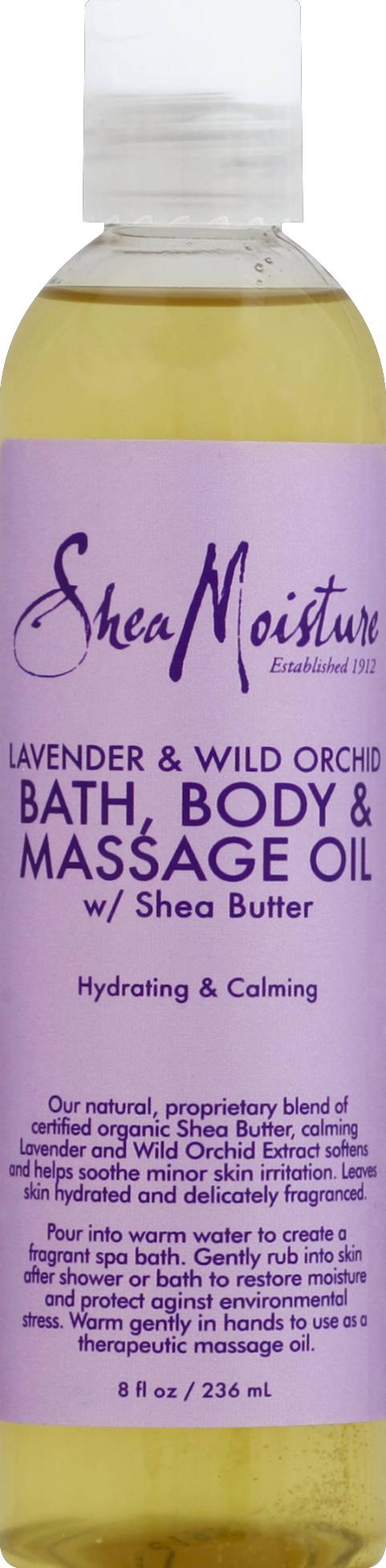 Shea Moisture Shea Butter & Lavender & Wild Orchid Bath & Body & Massage Oil