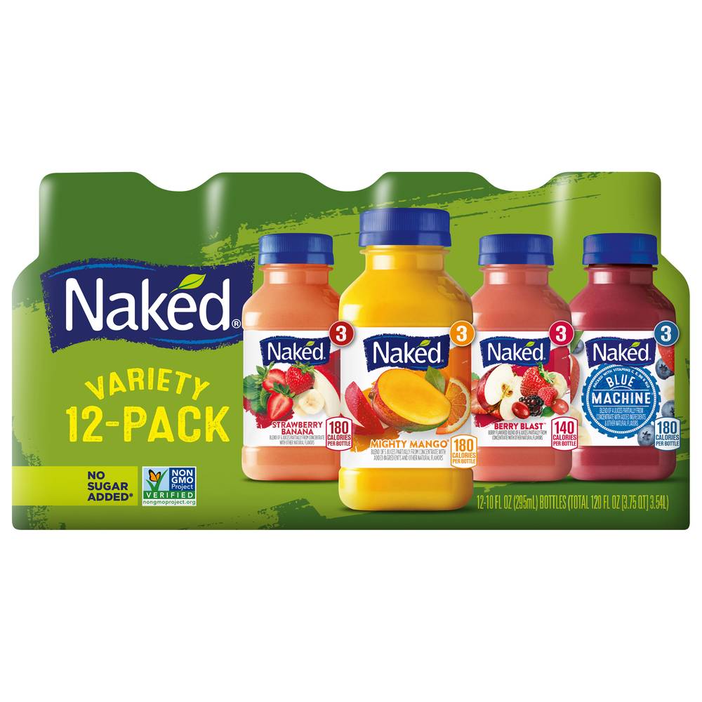 Naked Juice Blend pack, Assorted (12 x 10 fl oz)