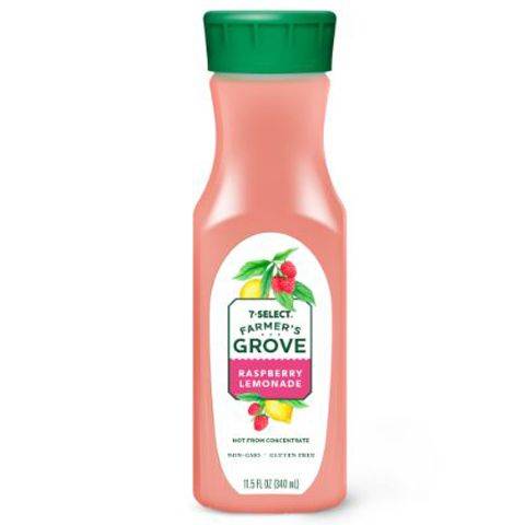 7 Select Farmers Grove Raspberry Lemonade 11.5oz