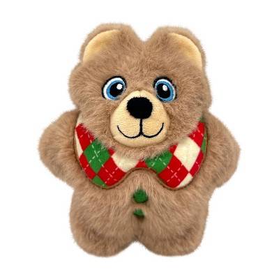 KONG Holiday Snuzzles Bear Dog Toy