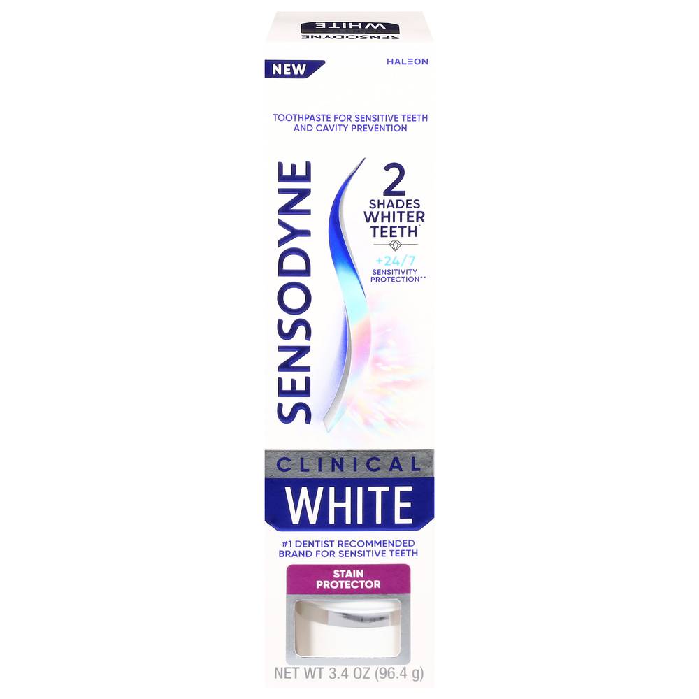 Sensodyne Clinical White Stain Protector Toothpaste