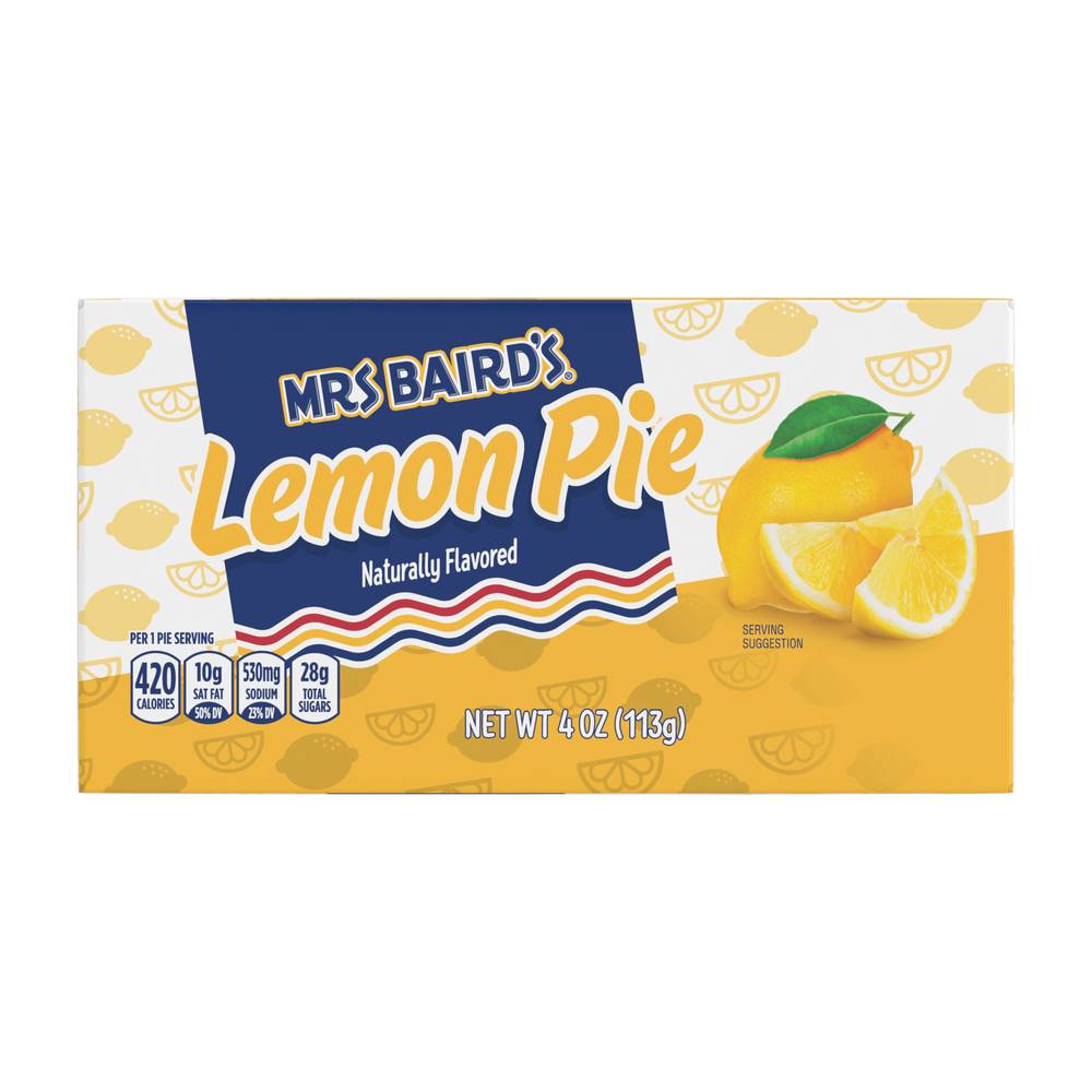 Mrs Baird's Lemon Pie (4 oz)