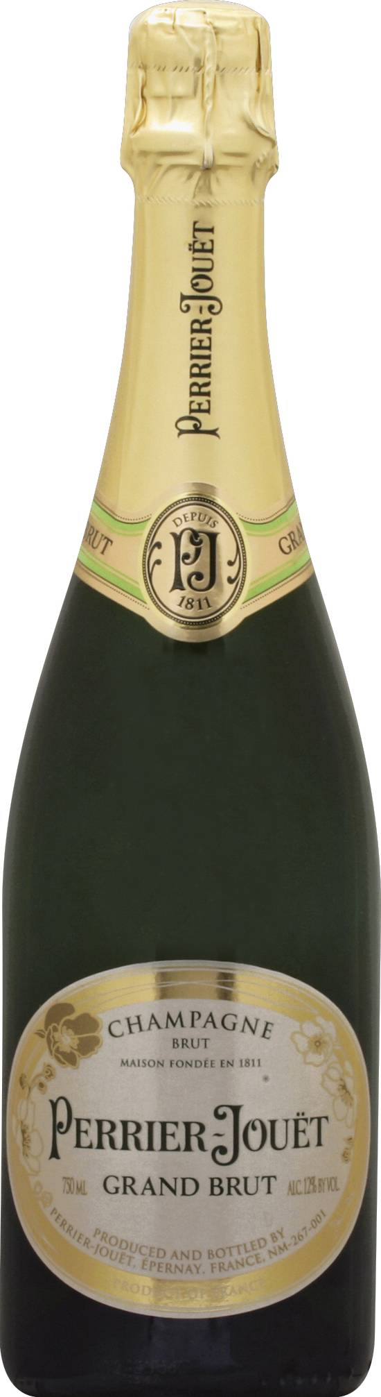 Perrier-Jouet Champagne Grand Brut Wine (750 ml)