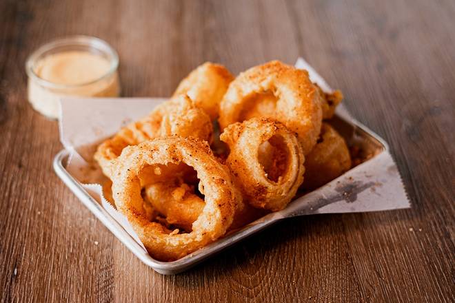 Order Beer-Battered Onion Rings food online from Logan's Roadhouse store, Spring Hill on bringmethat.com