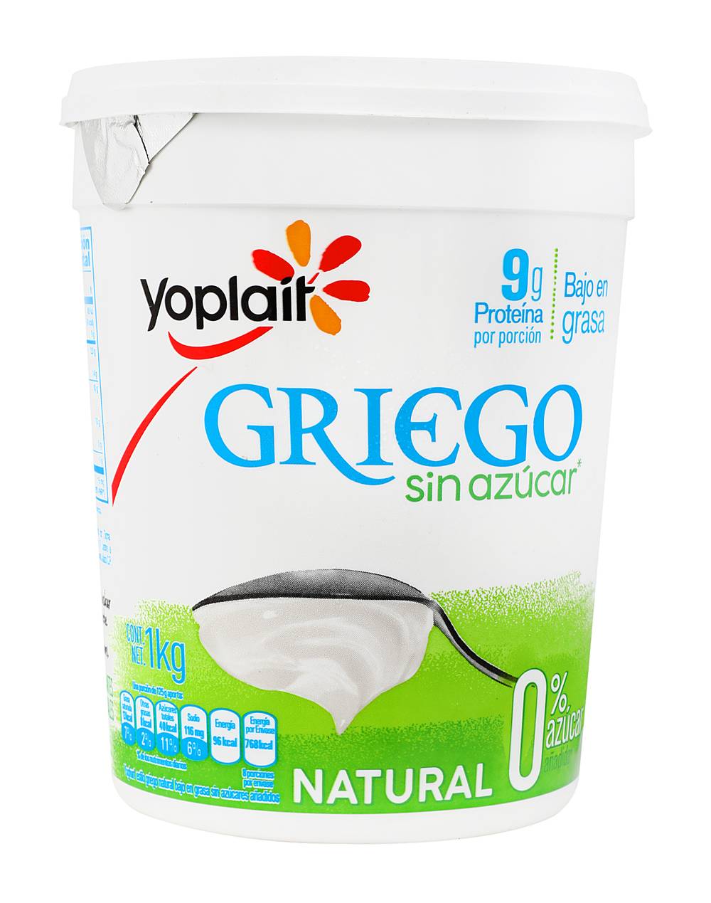 Yoplait · Griego yogur natural sin azúcar, natural (1 kg)