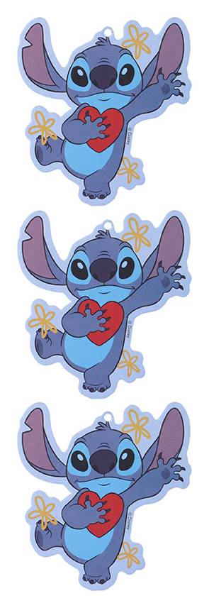 Set Aromatizantes Colgantes      Frutas  3 Piezas Stitch Disney