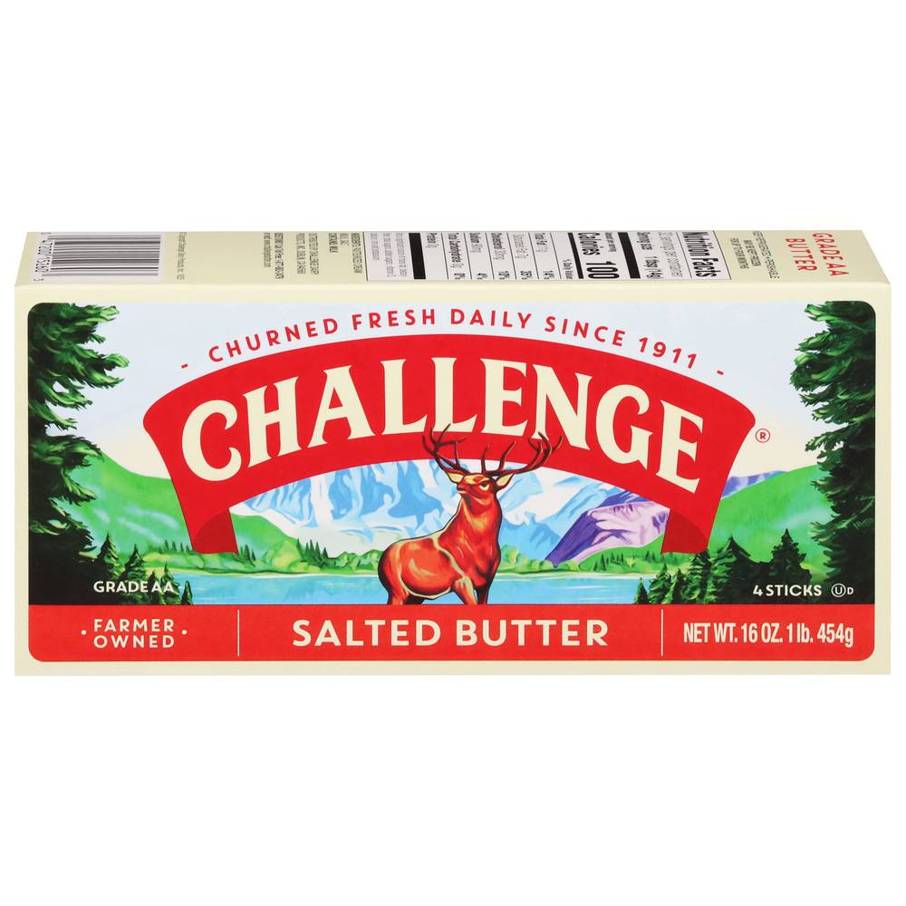 Challenge Butter Salted Butter Sticks (16 lbs, 4 ct)