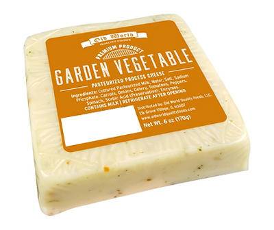 Garden Vegetable Cheese, 6 Oz.