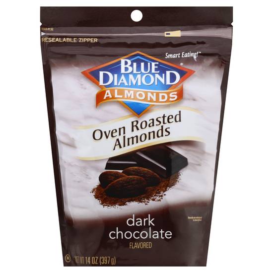 Blue Diamond Oven Roasted Dark Chocolate Almonds (14 oz)