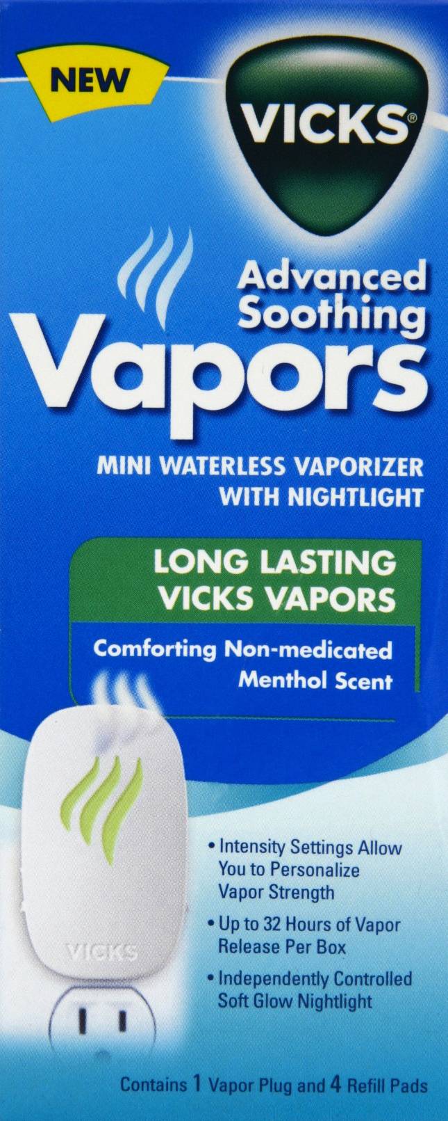 Vicks Vapor Plug & Refills (3.2 oz)