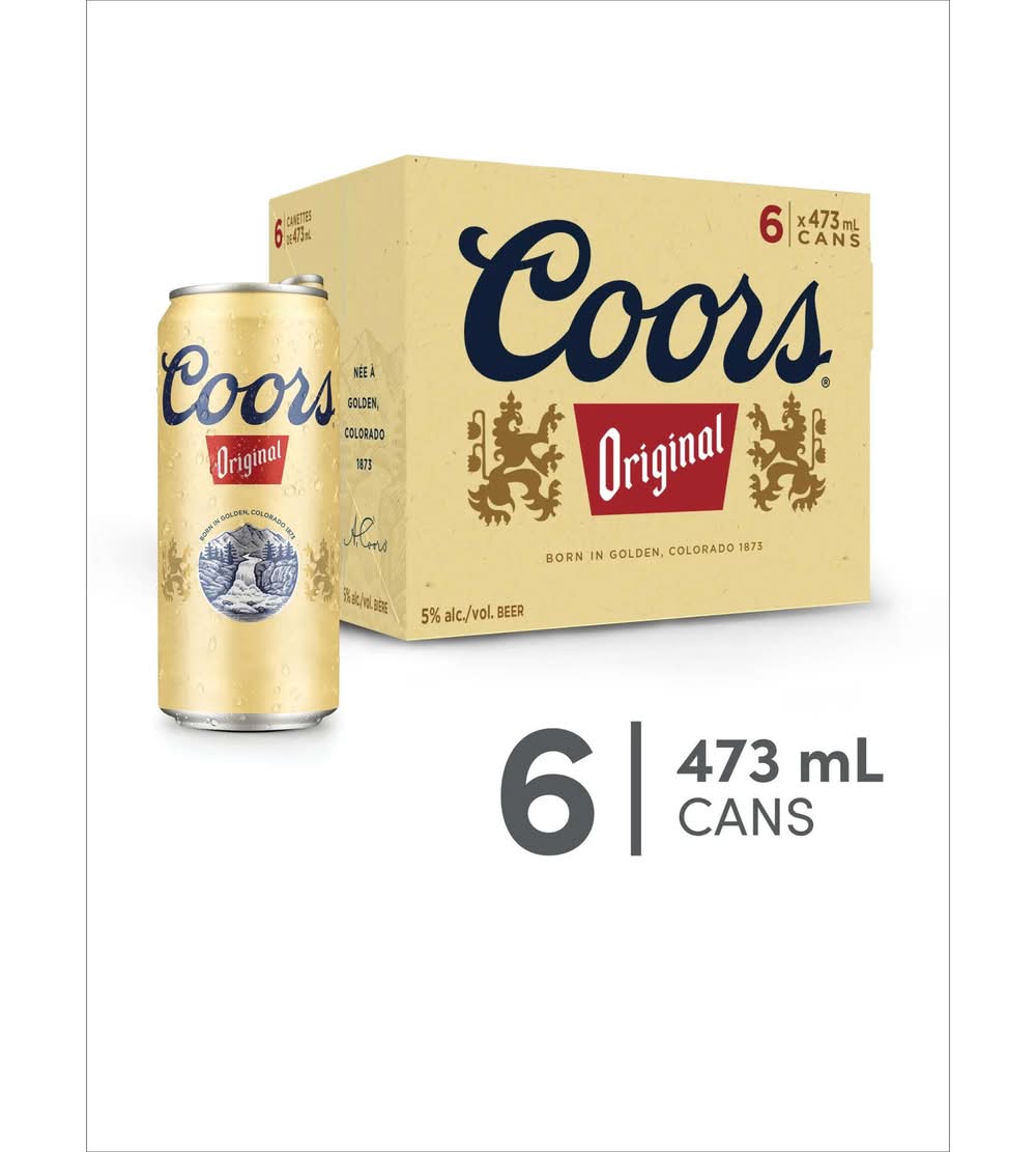 Coors Original Beer (24 x 341 ml)