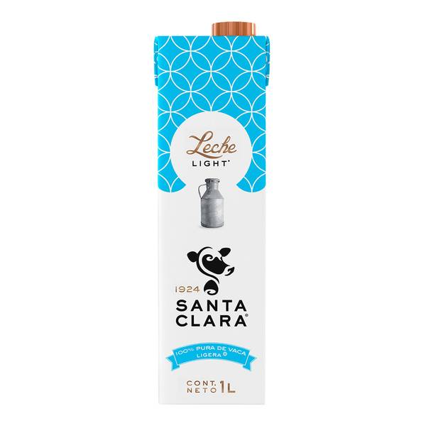 Santa Clara · Leche light (1 L)