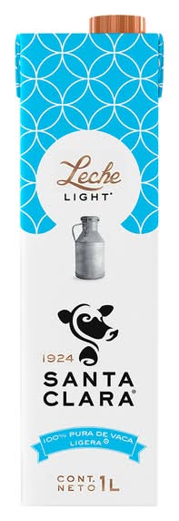 Santa Clara · Leche light (1 L)