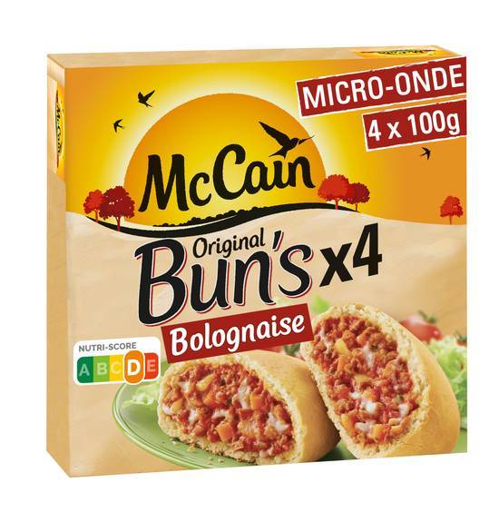Mccain bun's bolognaise (4 pcs)