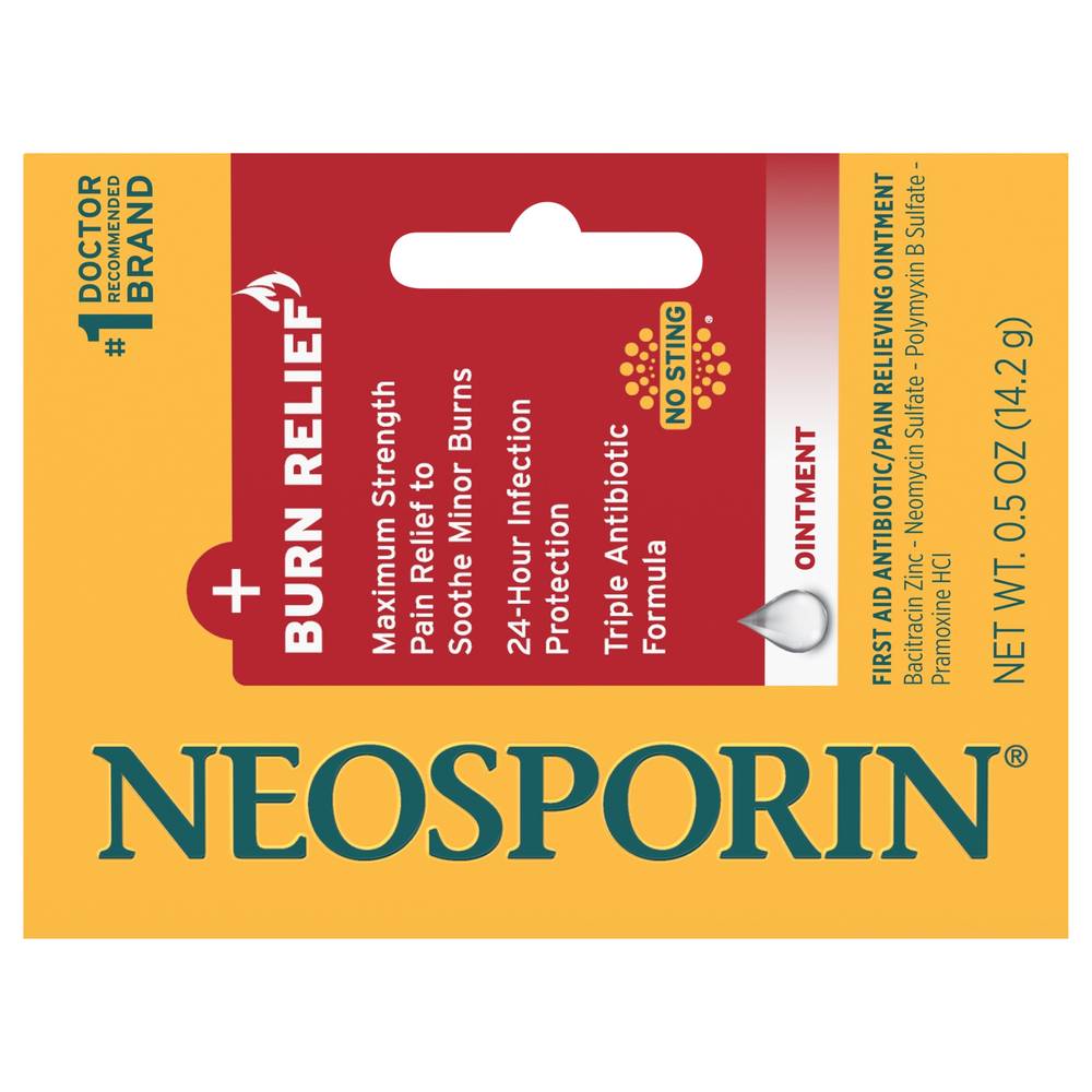 Neosporin Dual-Action + Burn Pain Relief Ointment