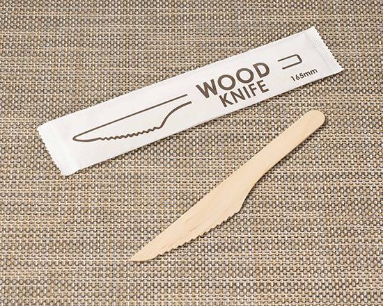 木製ナイフ Disposable wooden Knife