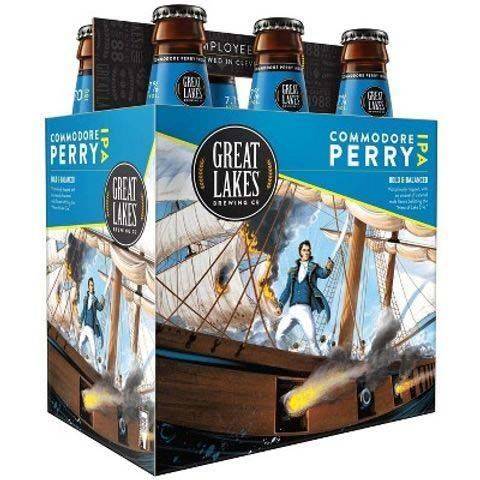 Great Lakes Commodore Perry IPA 6 Pack 12oz Bottles