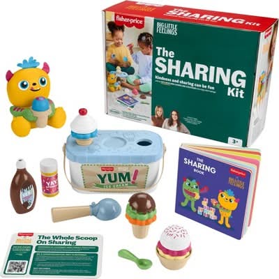 Fisher-Price Big Little Feelings Sharing Kit Educational Toy 3+ Years