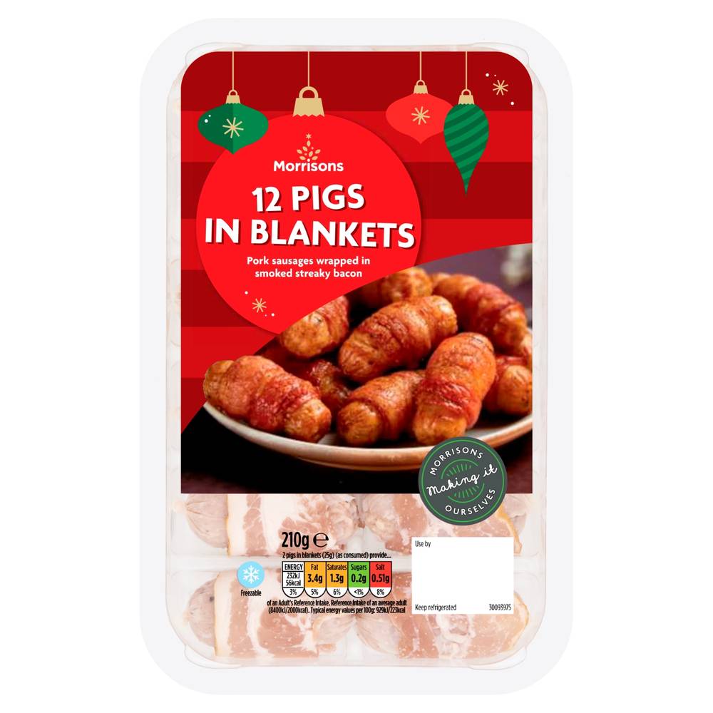 Morrisons Pigs in Blankets (12 ct)