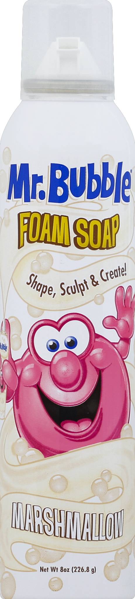 Mr. Bubble Soap Foam Marshmallow Scent