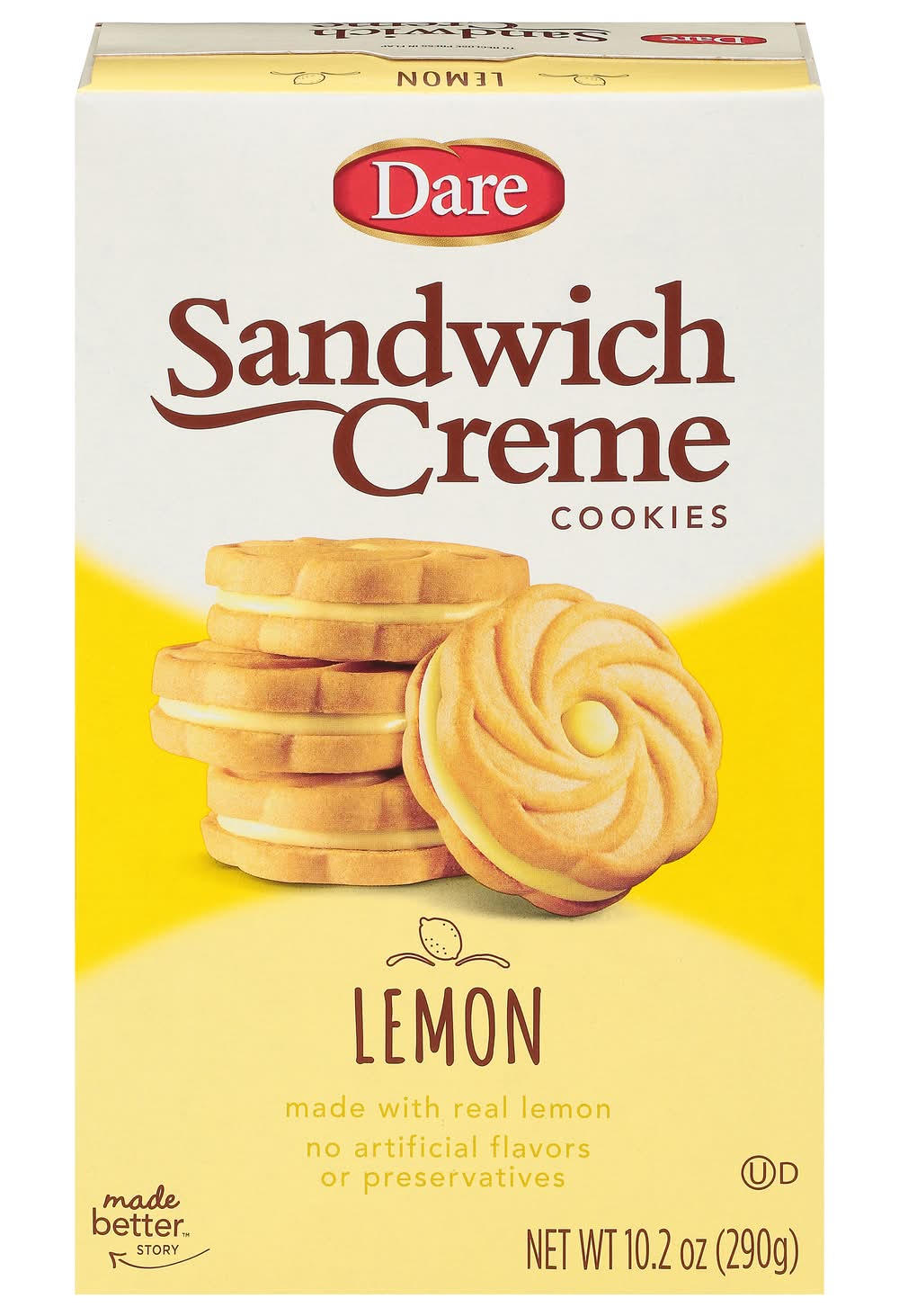 Dare Lemon Sandwich Creme Cookies (10.2 oz)