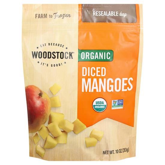 Woodstock Organic Kosher Mangos (10 oz)