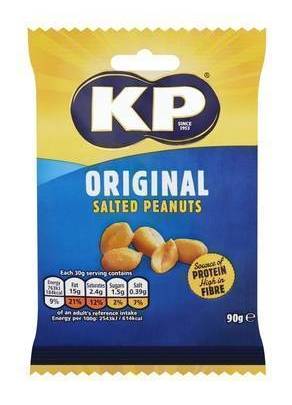 KP Original Salted Peanuts 90g