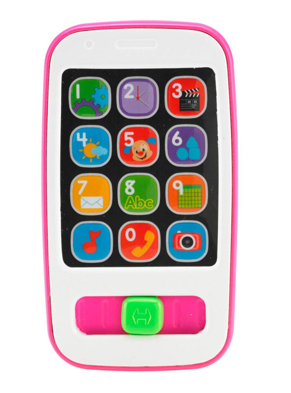 Fisher price smartphone de aprendizaje ríe y aprende rosa