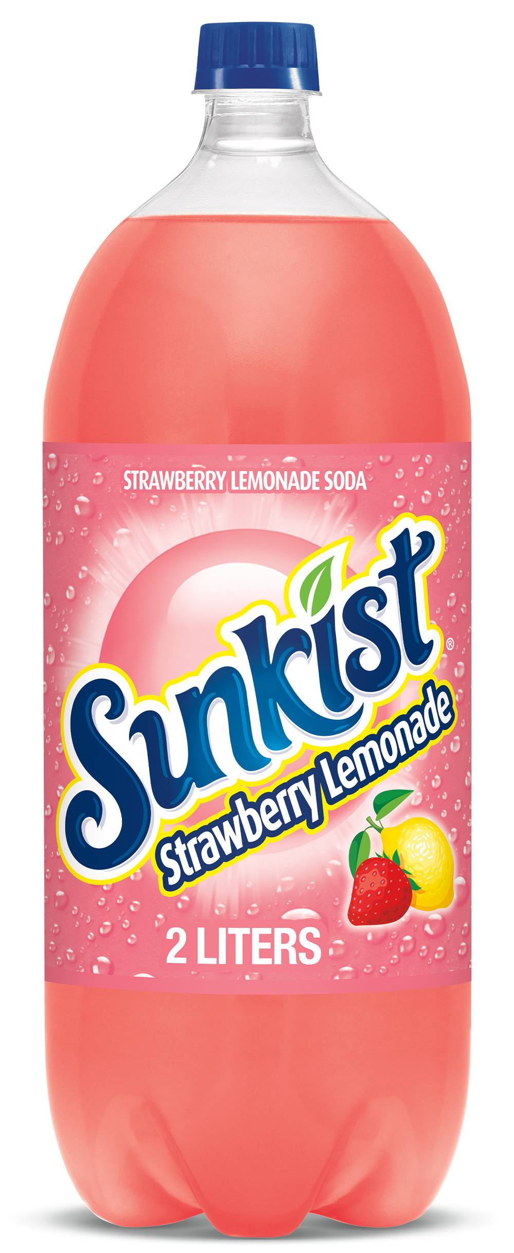 Sunkist Strawberry Lemonade Soda (2 L)