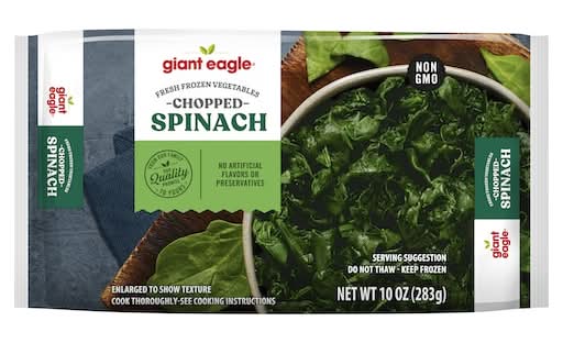 Giant Eagle Chopped Spinach (10 oz)