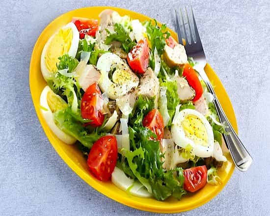 Yummy special Gyro Salad 🥗+ 2 Eagg