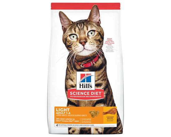 Alimento Seco Para gato Hills Light 1.81 kg. 1109