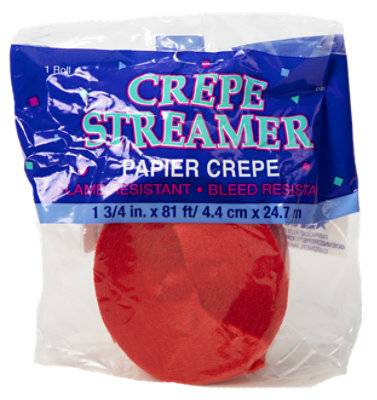 Omni Party Crepe Streamer